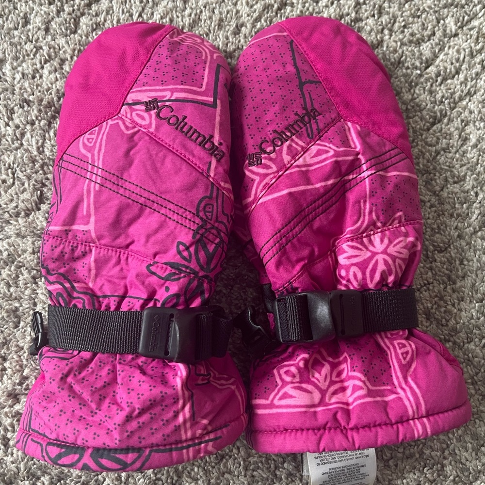 Columbia winter gloves size medium youth